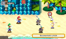 Peso - in Mario & Luigi: Superstar Saga e Togli Gravità in Mario & Luigi: Superstar Saga + Scagnozzi di Bowser.