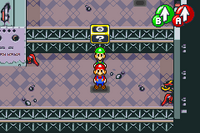 Un Blocco della Cuccagna in Mario & Luigi: Superstar Saga e in Mario & Luigi: Superstar Saga + Scagnozzi di Bowser