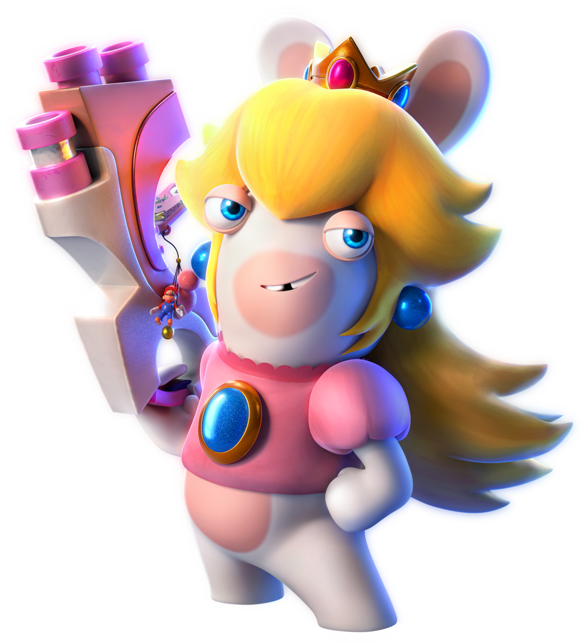 Rabbid Peach - Mario Wiki, l'enciclopedia italiana